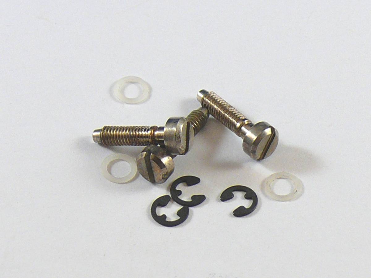 #3076-1 Bridge Saddle Screws, Aged Nickel