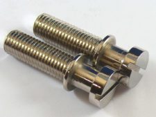 #3095-0 “Vintage” Steel Tailpiece Studs Gloss Nickel, For Gibson® and other USA made guitars