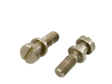 #3225 Precision Tailpiece Studs (METRIC) Aged Nickel