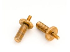 #3551-3 ESWKIT™ Aged Gold “E-Z” conversion posts, For EPIPHONE, TOKAI, IBANEZ and other imports