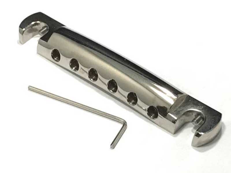 #3017-0 Wraparound Tailpiece/Bridge Gloss Nickel