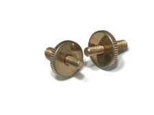 #3051-3  NSWKIT™ Aged Gold, “E-Z” conversion posts for Gibson® with Nashville and Heritage® with Schaller bridges