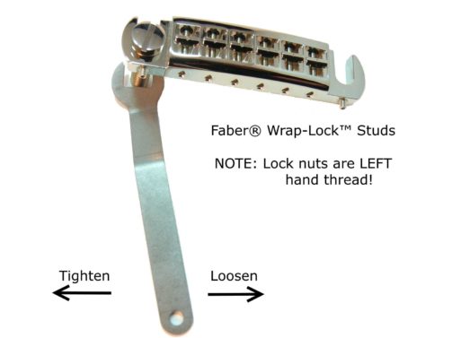 #3350-3 Wrap-Lock™ (INCH) Aged Gold, For Gibson® and other USA made guitars - Image 5