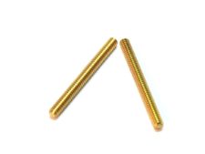 #3084-3-XL Extra Long ABR-1 (6-32) Bridge Posts, Aged Gold, PAIR
