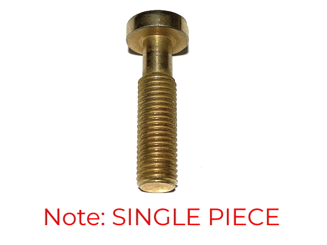 #7003 Tone-Lock™ (INCH) Aged Gold, Single Stud