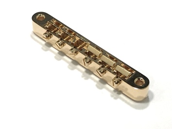 Faber natural brass guitar bridge saddles