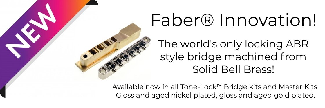 Faber Tone-Lock brass bridge